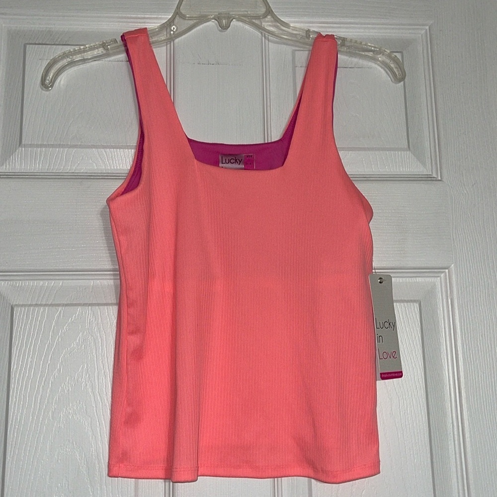 NWT Lucky in Love bra tank S